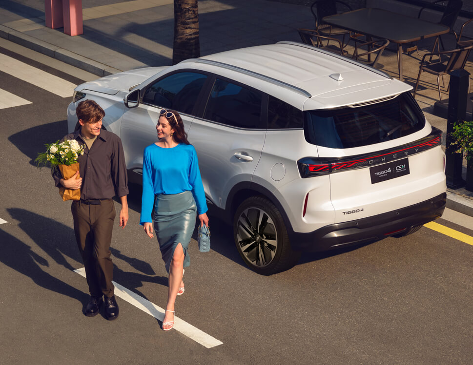 CHERY Tiggo 4 HEV - Exteriér - Kompaktní rozměry